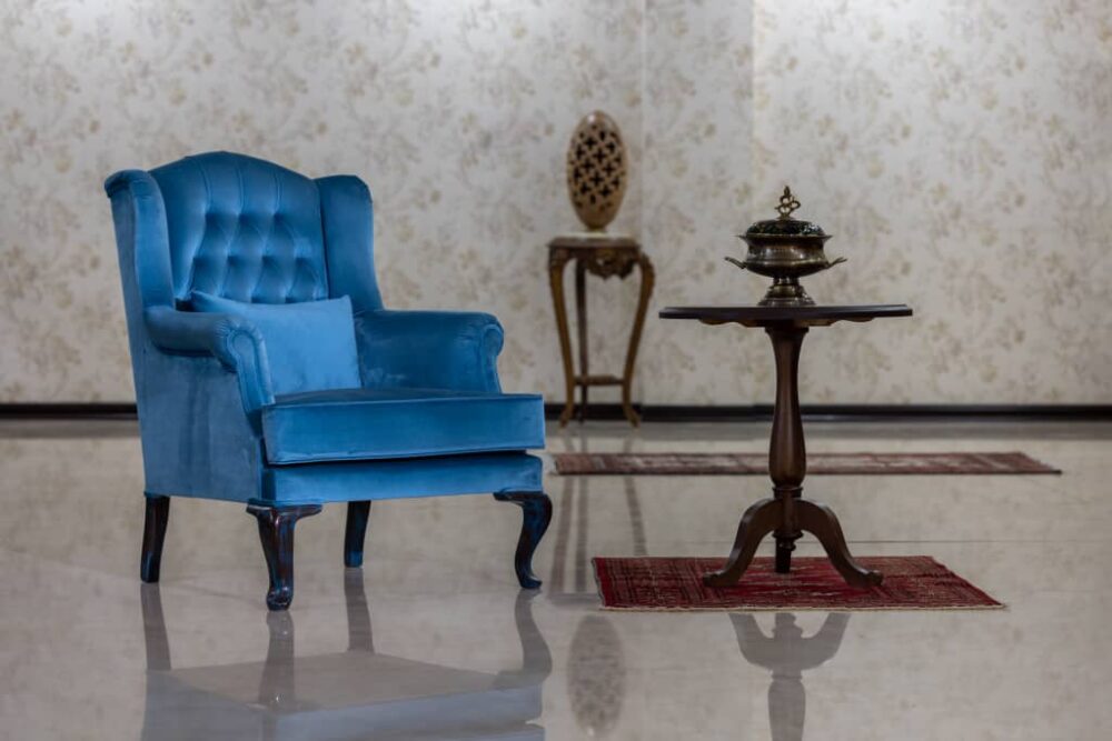 مبل کوئین تمام پارچه