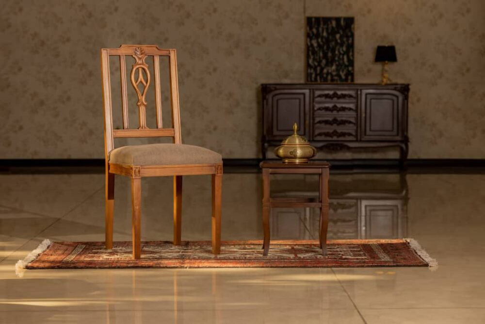 صندلی اتریشی پشت چوب